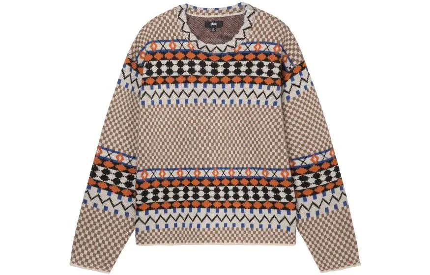 Stussy Jacquard Knit Crew