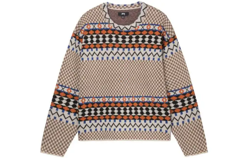 Stussy Jacquard Knit Crew