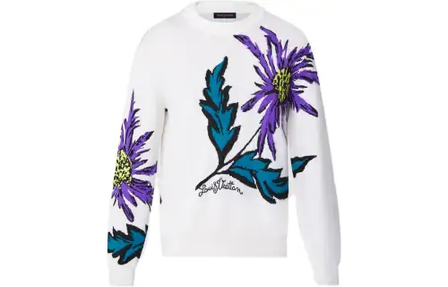 Louis Vuitton 2010 Thistle-knit jumper