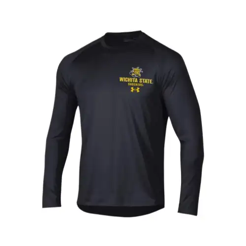 Under Armour TechCollegiate T Shirt Men's Black