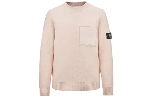 STONE ISLAND Sweater Men's Flesh Pink