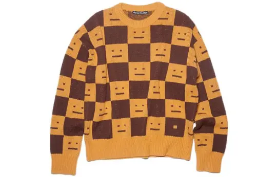 Acne Studios FW22 Sweater Unisex Orange