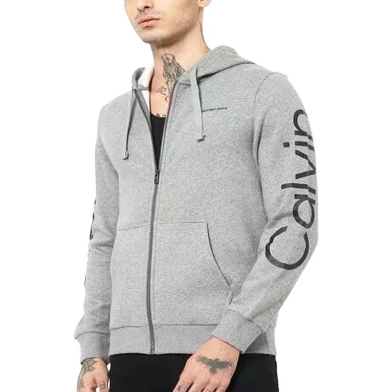 Мужское худи CALVIN KLEIN (серое)
