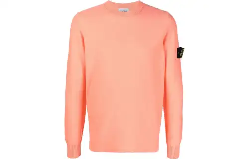 STONE ISLAND FW22 Sweater Men's Orange