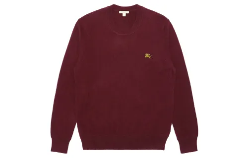 Burberry Sweater Men's Burgundy