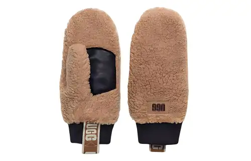 UGG Knit Gloves Women's Brown