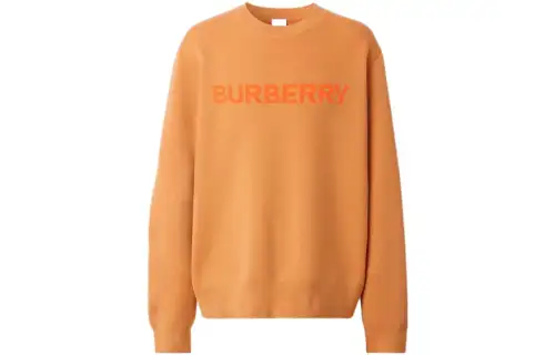 Burberry FW22 Sweater Men's Orange