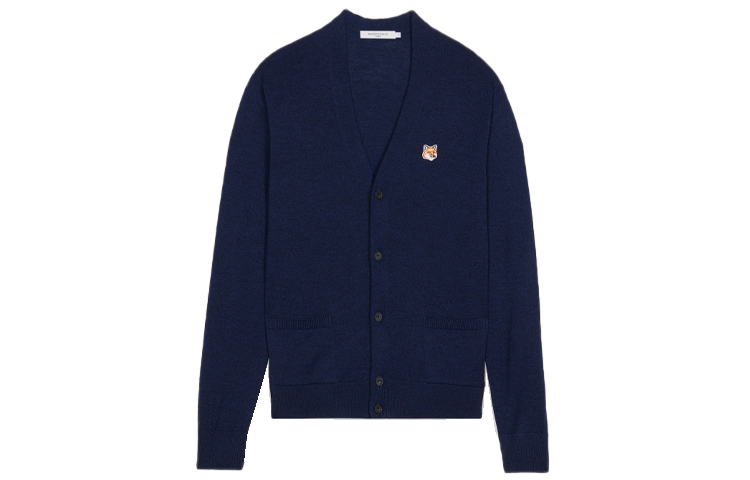 Мужской свитер Maison Maison Kitsune (темно-синий)