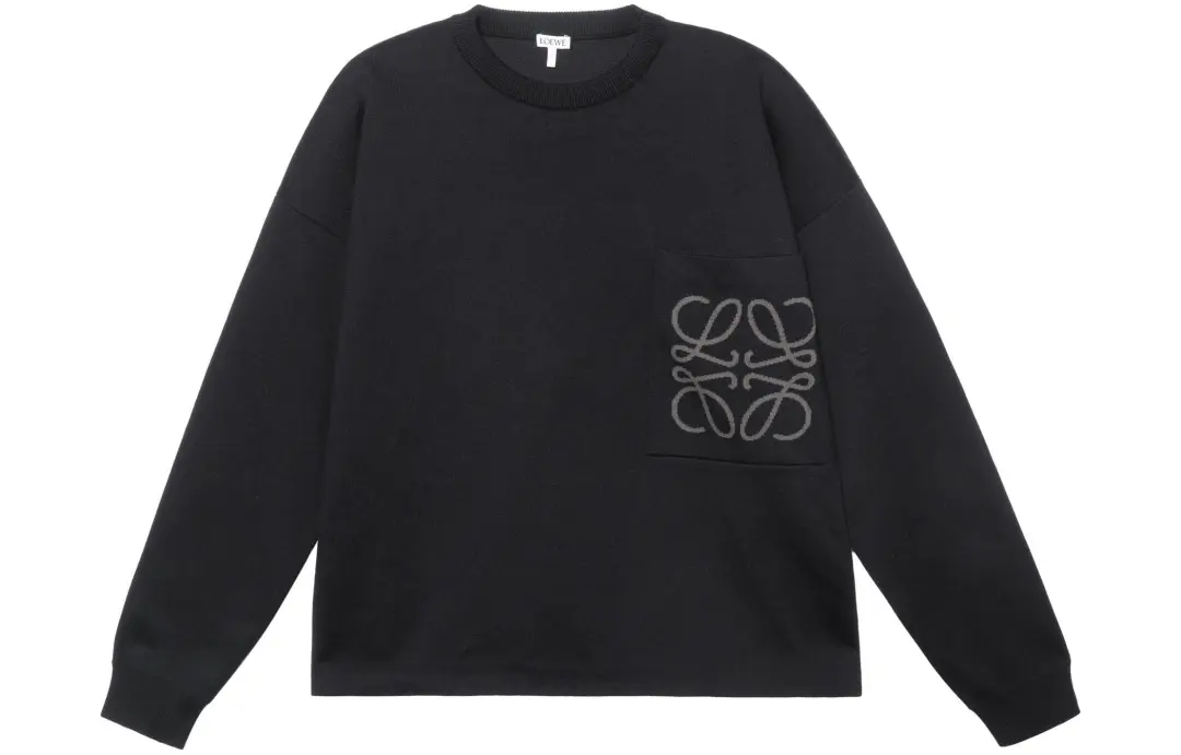 LOEWE Anagram Pocket Cotton And Viscose Sweater