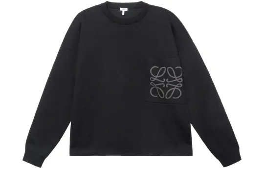 LOEWE Anagram Pocket Cotton And Viscose Sweater
