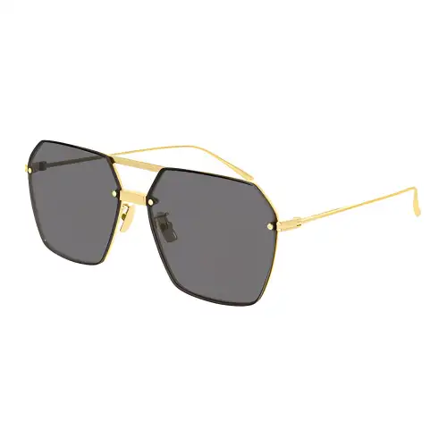 Bottega Veneta Metal Aviator Sunglasses Unisex