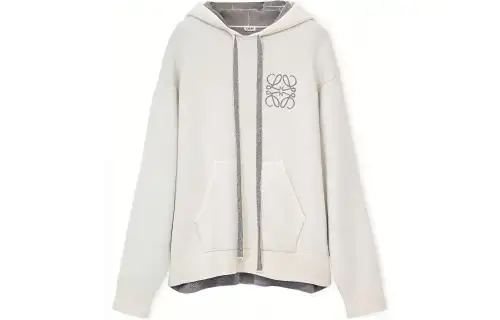 LOEWE Anagram Knit Wool Hoodie