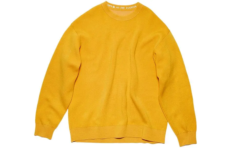 Acne Studios SS22 Sweater Men's Dark Yellow