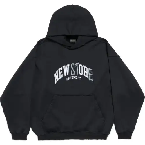 Balenciaga FW24 Sweatshirt Regular Fit Men's Black