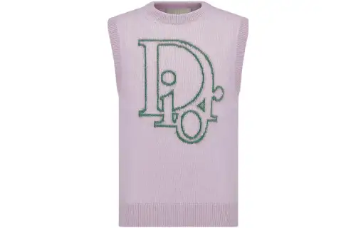 DIOR SS23 Cashmere Sweater Men's Light Purple