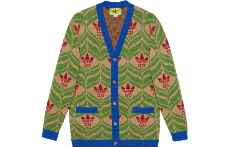 GUCCI x Adidas Originals FW22 Sweater Men's Multicolor