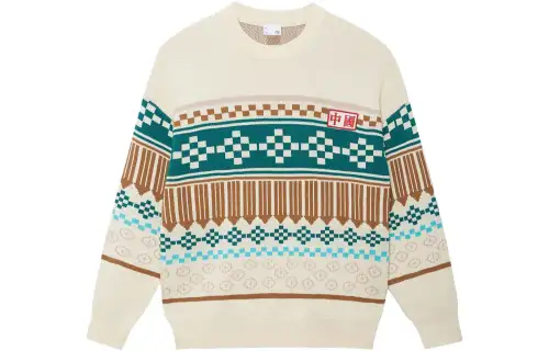 Li Ning Sports Trendy Collection Sweater Unisex White