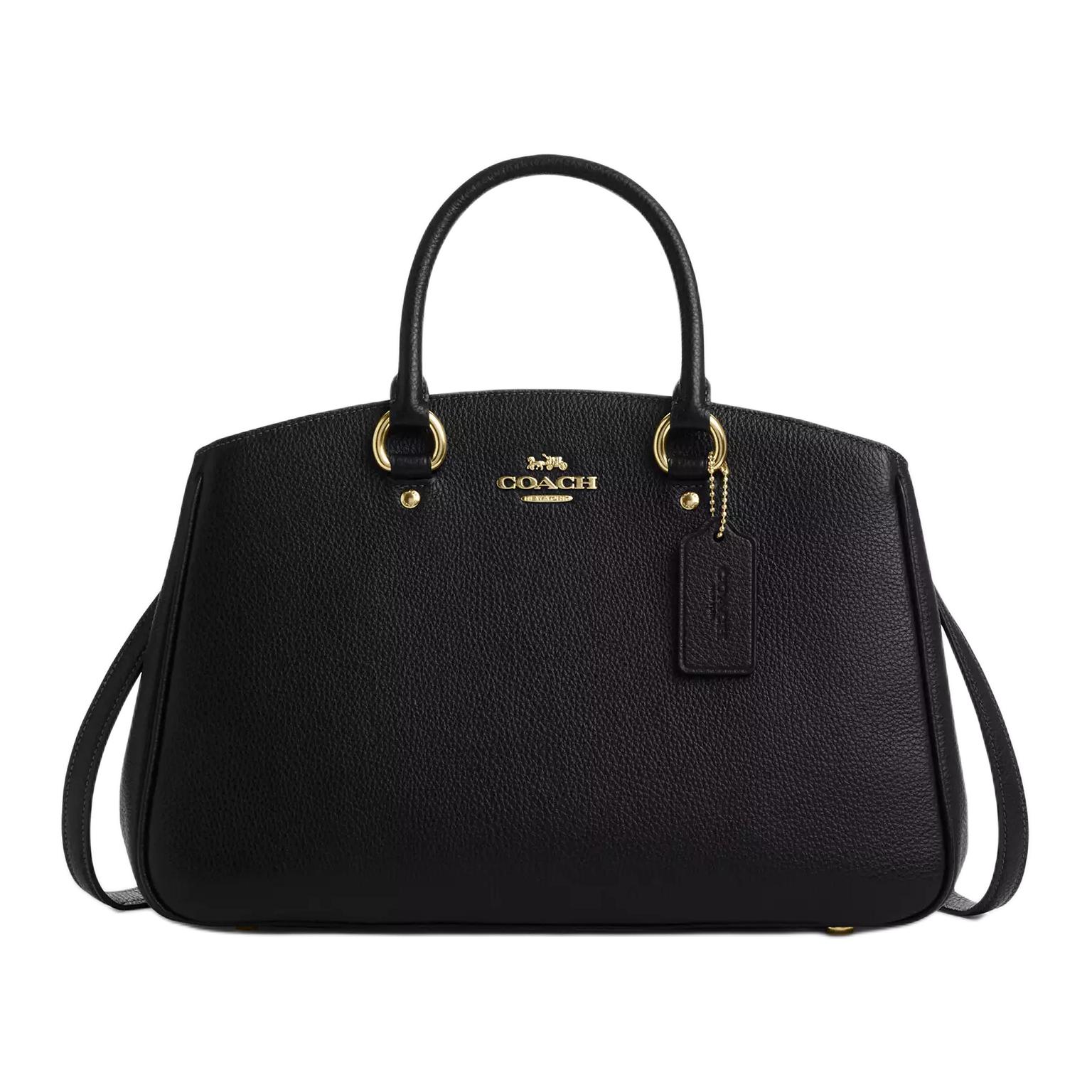 Женская сумка COACH Savannah Carryall 36 (черная)