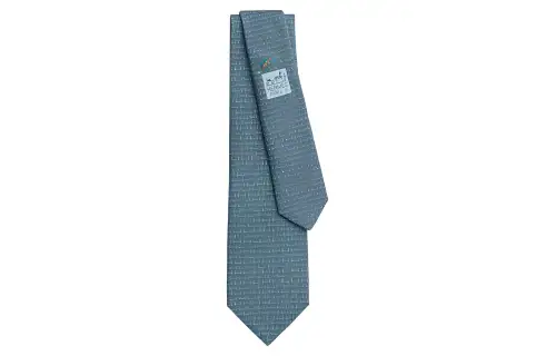 HERMES Quinte Ties Men's Blue
