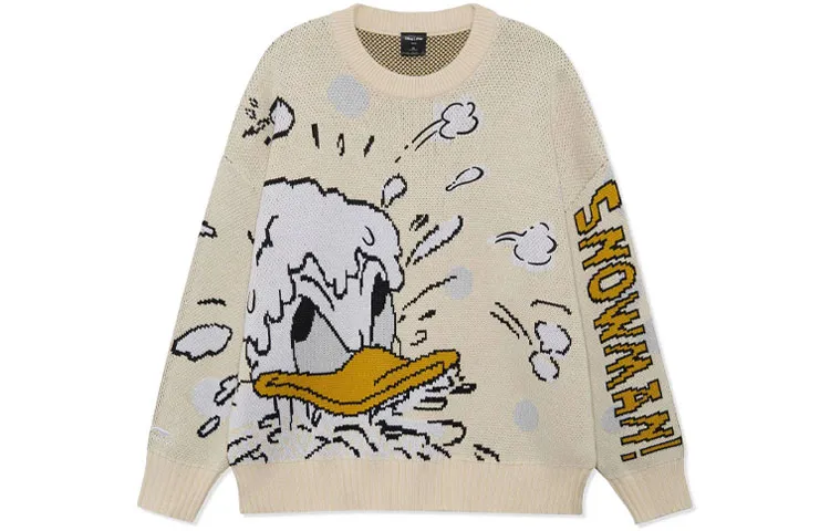 Li Ning x Disney Sweater Unisex Swan White