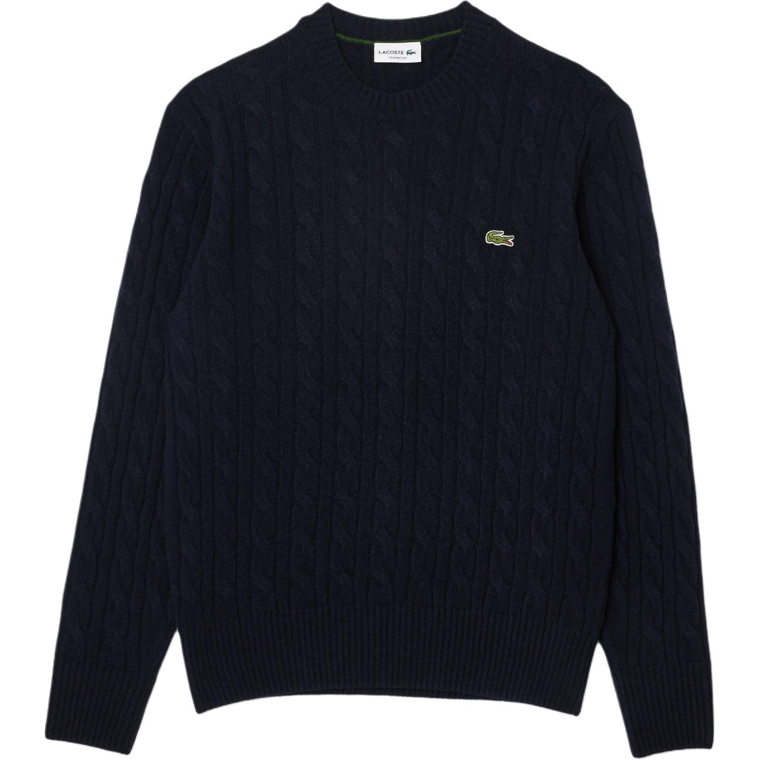 Мужской джемпер LACOSTE (темно-синий)