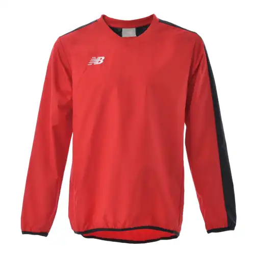New Balance T Shirts Men's Red Crew Neck Moderate