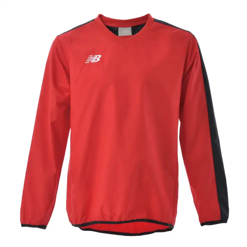New Balance T Shirts Men's Red Crew Neck Moderate