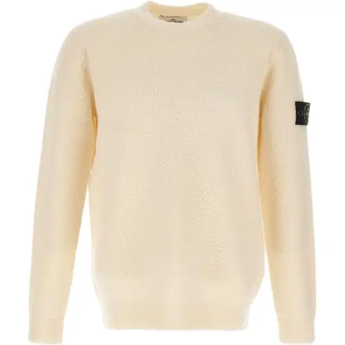STONE ISLAND Sweater Men's Cream