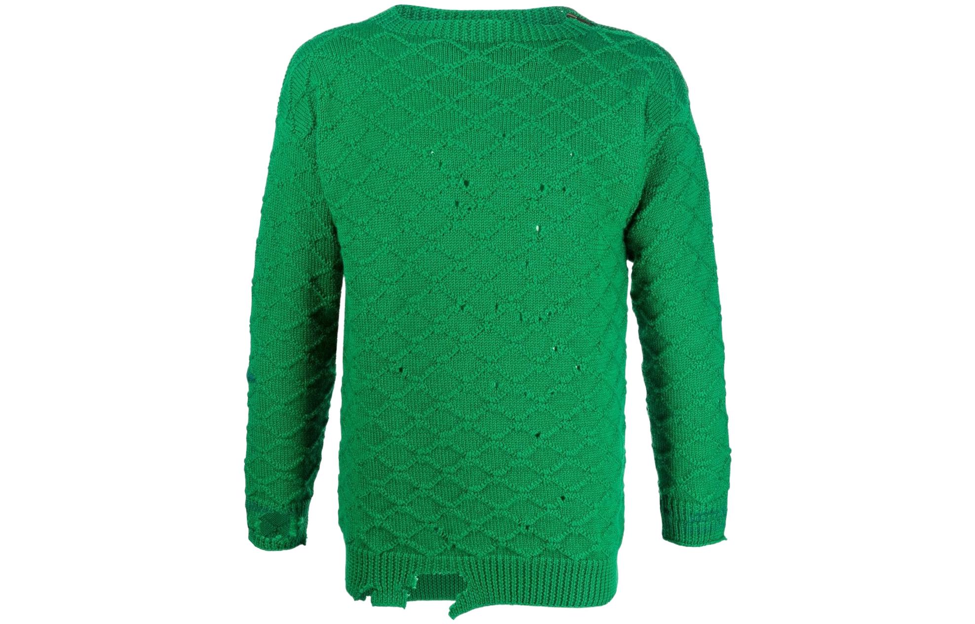 Maison Margiela SS22 Sweater Men's Green