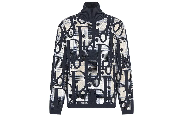 DIOR SS22 Sweater Men's Marine Blue