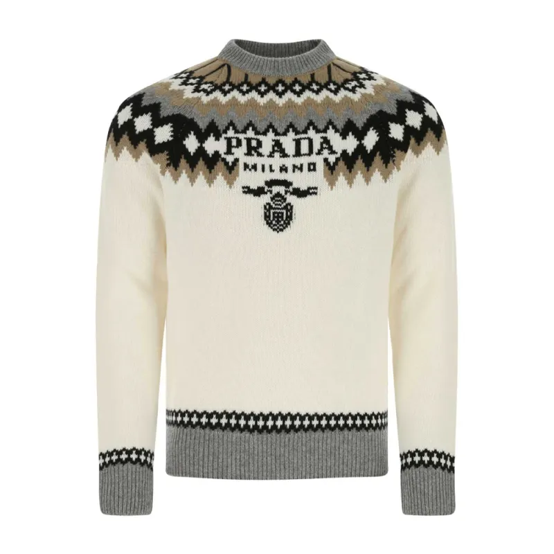 PRADA Patterned Design Jumper