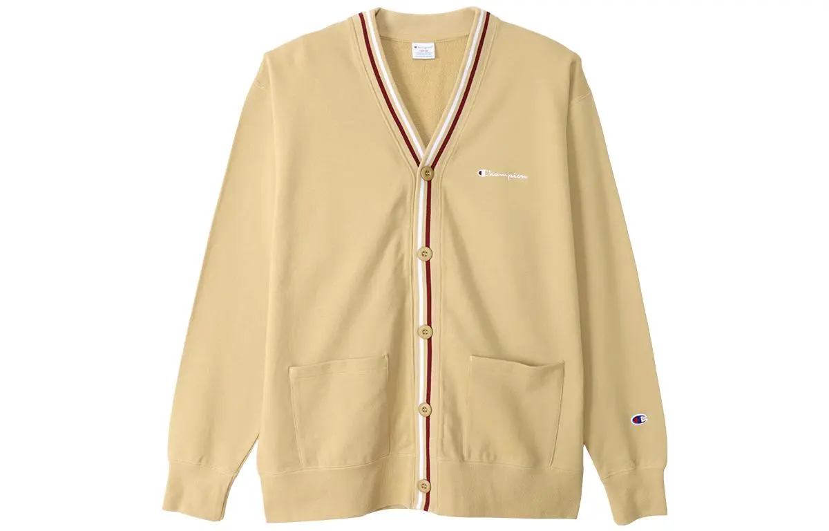 Champion Sweaters Men's V-neck Moderate Cardigan