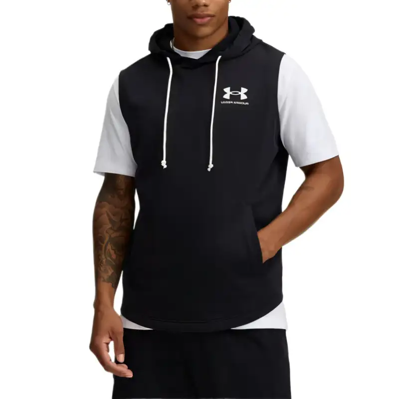 Under Armour Rival Sweatshirt Men's Black White