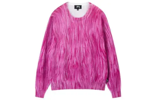 Stussy Printed Fur Sweater