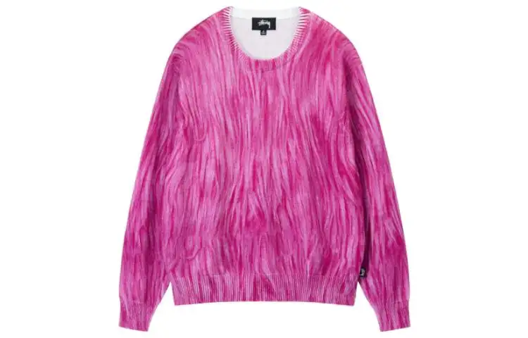 Stussy Printed Fur Sweater