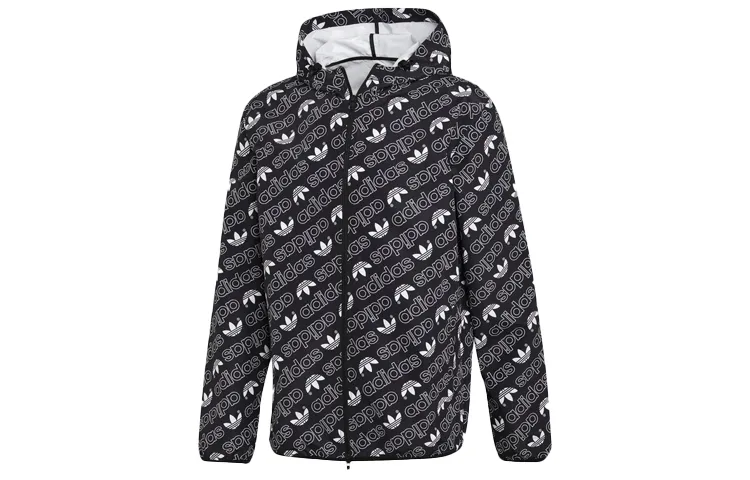 Adidas Originals monogram windbreaker jacket