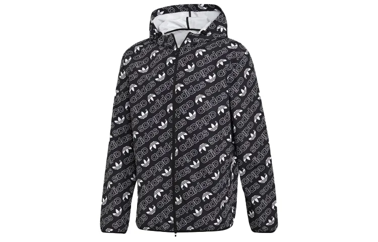 Adidas Originals monogram windbreaker jacket
