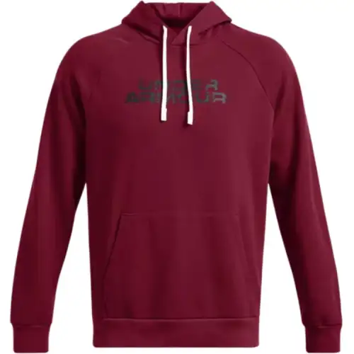 Under Armour Rival Fleece Glitch Sweatshirt Men's Red
