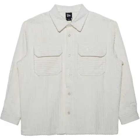New Era Shirt Unisex Ivory White