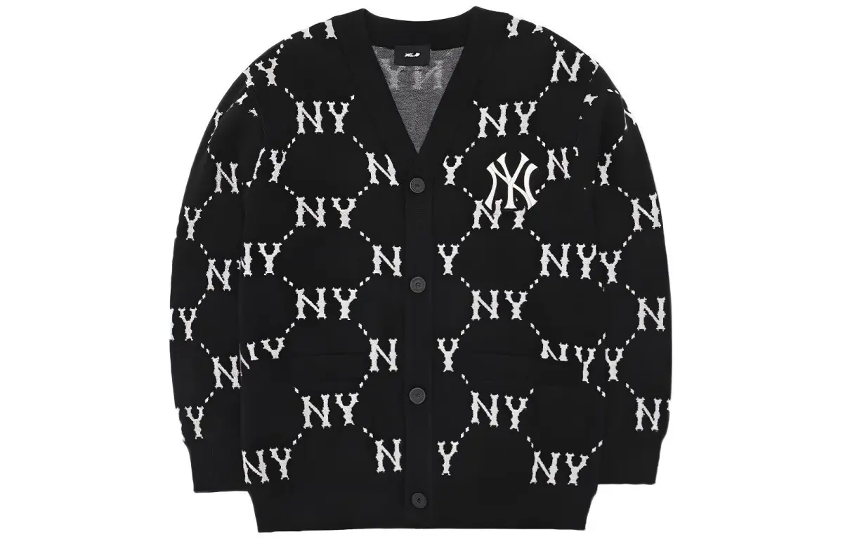 MLB Sweaters Unisex Black Crew Neck Moderate