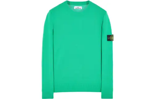 STONE ISLAND FW22 Cashmere Sweater Men's Light Green