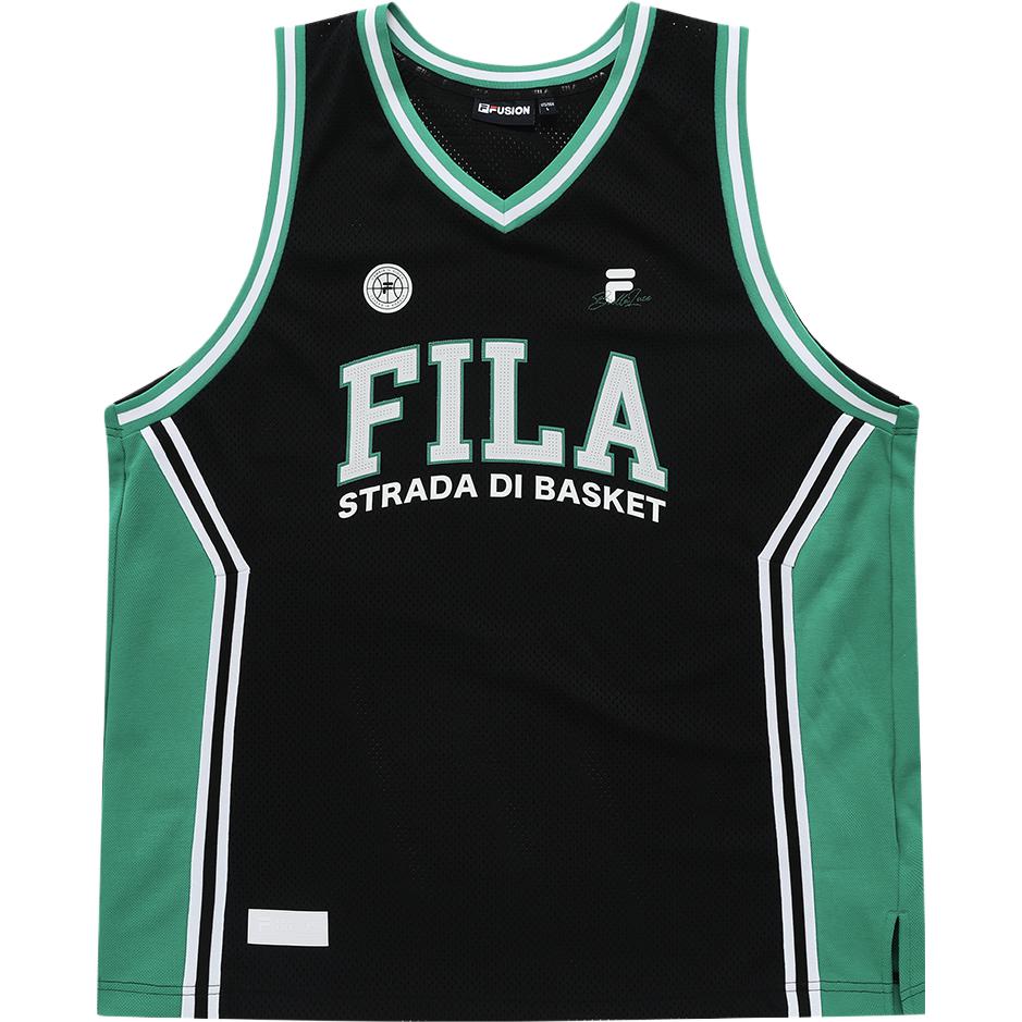 Мужская футболка Fila FUSION Basketball Vest (черная)