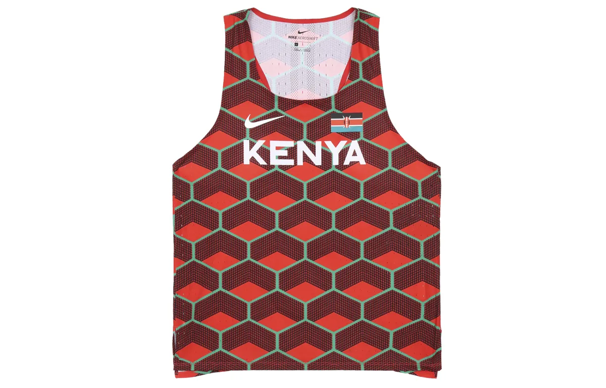 Nike Tank Tops Men's Red Moderate Straight Fit