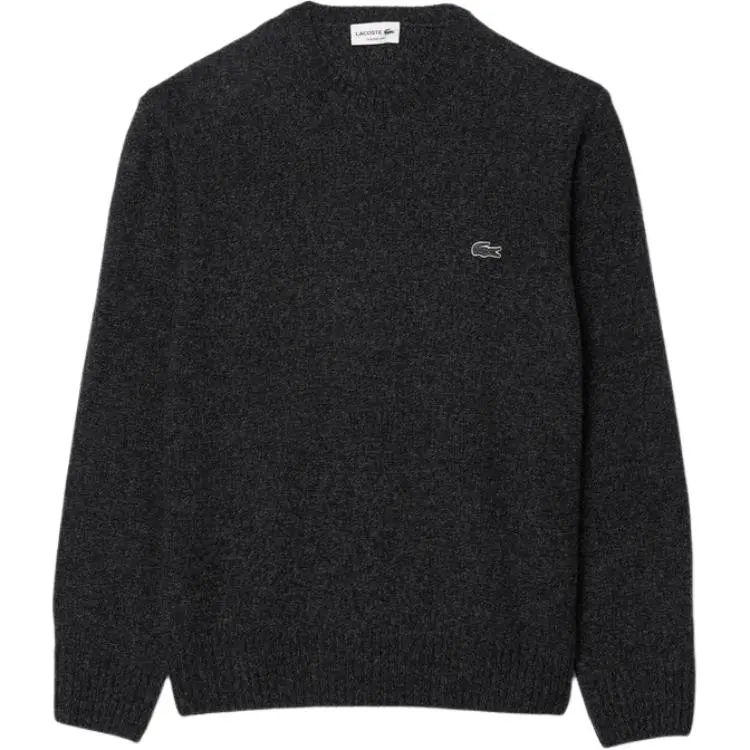 LACOSTE Sweaters Men's Black Crew Neck Moderate Other