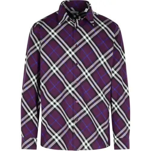 Burberry Checked Long Sleeve Shirt
