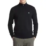 Timberland Sweaters Men's Black Stand Collar Moderate