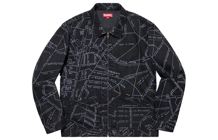 Supreme Gonz Map Work Jacket