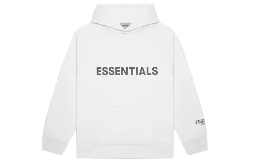 Fear Of God Essentials FW20 Pocket Hooded Unisex White