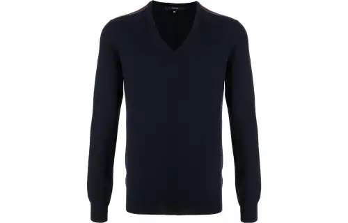 striped shoulder jumper