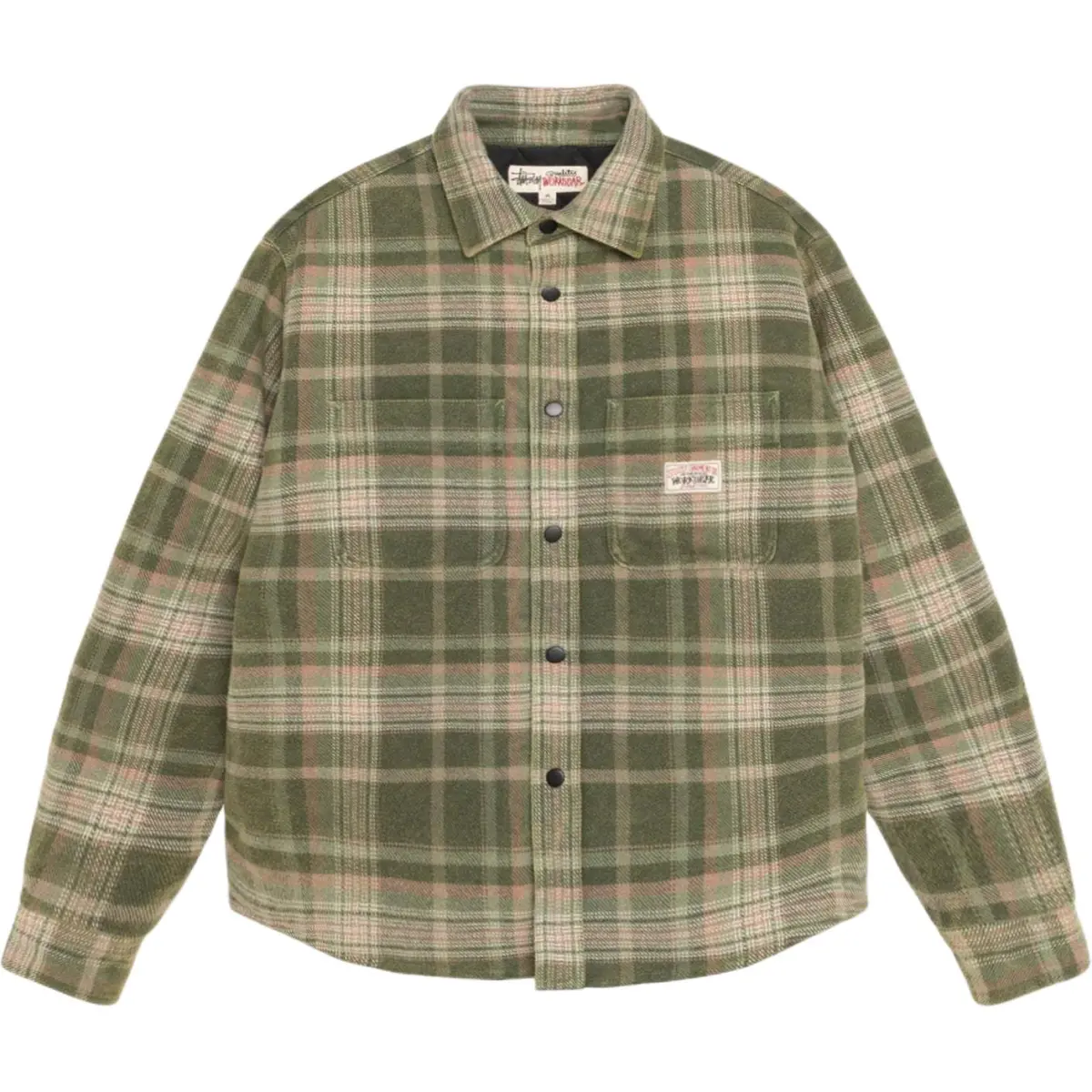 Stussy Heavy Washed Plaid Shirt